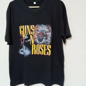 GUNS N' ROSES 티셔츠 건즈 앤 로지스 1987 라이브 투어