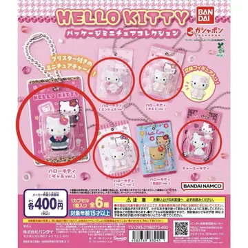HELLO KITTY 패키지 미니어처 컬렉션