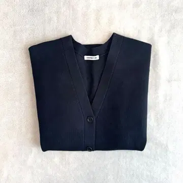 Deuxieme Classe Sofia V넥 가디건 블랙