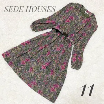 [ SEDE HOUSES ] 빈티지 꽃무늬 원피스 일본제 ap1411