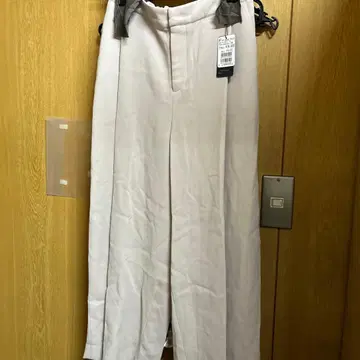 스콧 클럽 베이지 캐주얼 팬츠