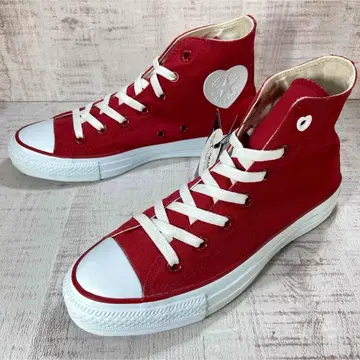 converse 컨버스 하이컷 스니커즈 하트 패치 하트 모양 로고