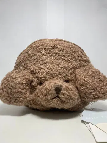 Gelato Pique 강아지 모양 파우치 브라운