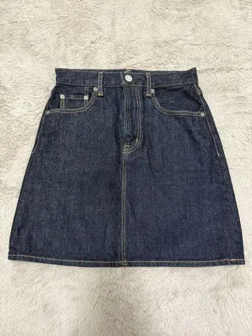 MOUSSY 데님 미니 스커트