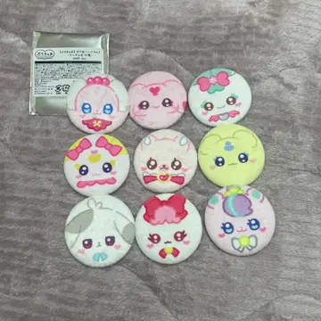 보아 캔뱃지 푸치큐아 키디랜드 9종