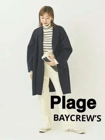 Plage 플라주 고급 A라인 코트 베이크루즈