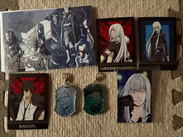 아마노 아키라 전시회 특전 셀카풍 트레이딩 카드 스쿠알로/포스카/참