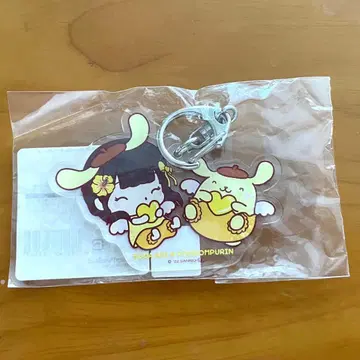 초도키메키 선전부 산리오 콜라보 키링 스다 아키 레몬
