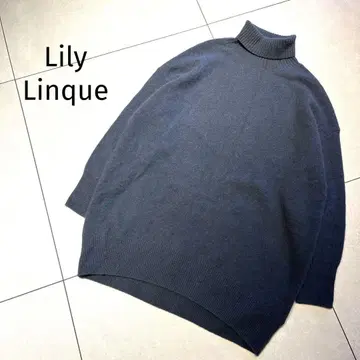 Lily Linque 릴리린 폭스 터틀 롱 기장 니트