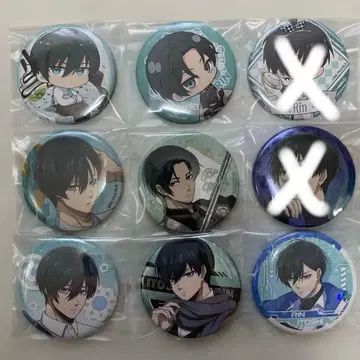 블루 록 이토시 린 캔뱃지