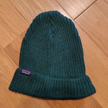 patagonia 다크 그린 니트 모자