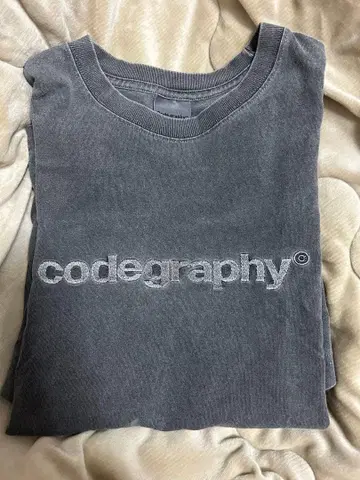 codegraphy 그레이 반팔T셔츠