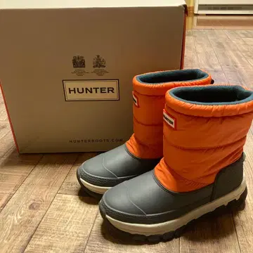 [ 새상품 ] HUNTER 헌터 스노우 부츠 22cm(UK3)