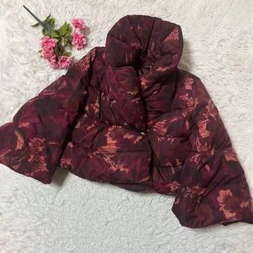 KEITA MARUYAMA 케이타 마루야마 숏 다운 올 패턴 퍼플 S