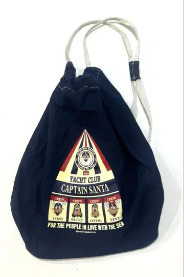 CAPTAIN SANTA 드로우 스트링 백 원 숄더