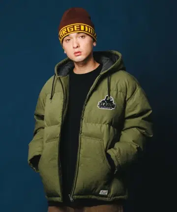 XLARGE 다운 자켓 M 사이즈 올리브