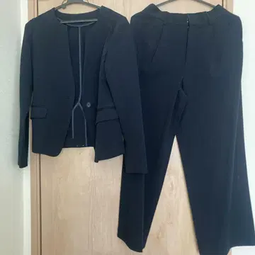 수트 셋업 다크 네이비