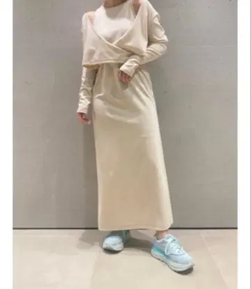 [ emmi atelier ] 3WAY 파일 세트 원피스