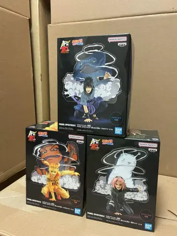 [ 새상품 ] NARUTO SHIPPUDEN 피규어 3체 세트