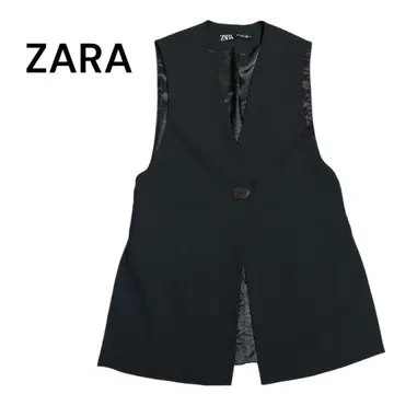 [ 새상품급 ] ZARA 자라 블랙 베스트 백 스트랩 S