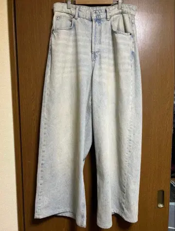 ZARA 오버다이 BAGGY 와이드 데님 40