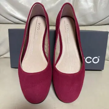 ECCO 스웨이드 플랫슈즈 발레 슈즈