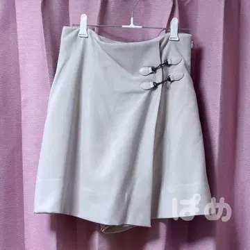 SNIDEL Sustaina 비트 스커트 아이보리