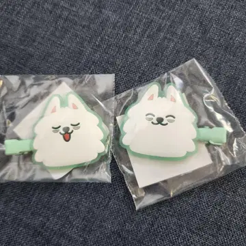 Txt 팝업 캡슐 토이 헤어 클립 수빈 2종 컴플리트