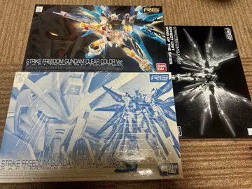 RG 스트라이크 프리덤 건담 클리어 컬러 티타늄 피니쉬 3종