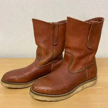 RED WING SHOES 브라운 가죽 부츠 5D
