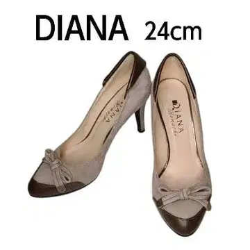 DIANA Romache 리본 포함 하이힐 24cm