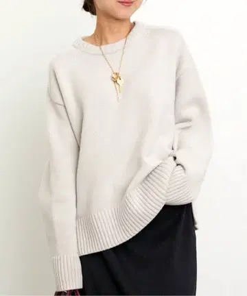 L'Appartement [ BF KNIT ] 내추럴 택 포함 새상품