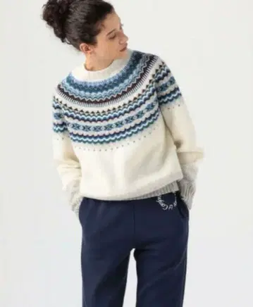 Harley of Scotland 노르딕 스웨터 MACPHEE