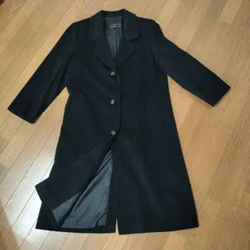 새상품급 mia Cana 캐시미어 100 체스터 코트 블랙 S