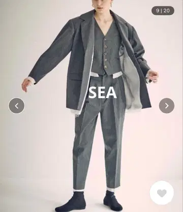 SEA 서지 오버라이닝 WASABI 트라우저