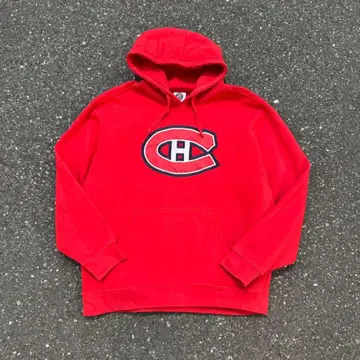 NHL '캐네디언스' 팀 자수 풀오버 후드티