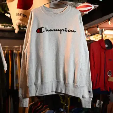 Champion REVERSE WEAVE 프린트 맨투맨