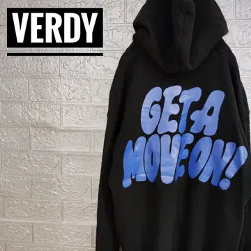 베르디 VERDY 유니클로 UT 구제 의류 후드 맨투맨 블랙
