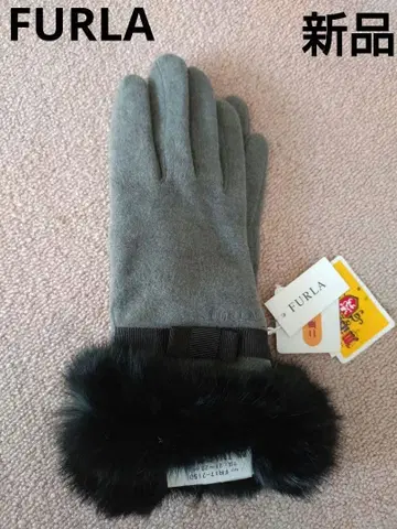 새상품 FURLA 훌라 퍼 장갑