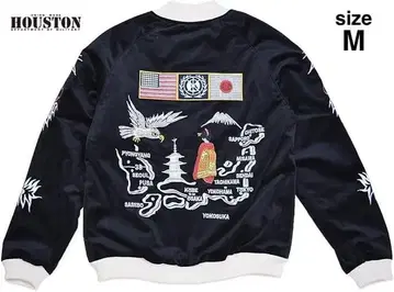 HOUSTON*휴스턴 벨벳 스카잔 NATIONAL FLAG M