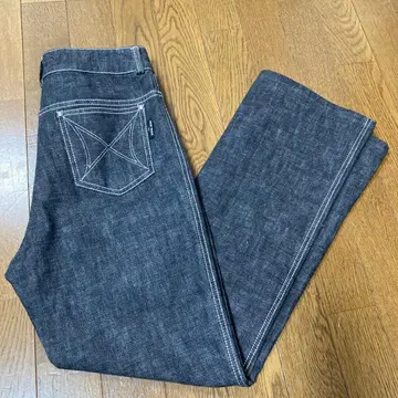 블랙 데님 HANAE MORI 라메사 사용