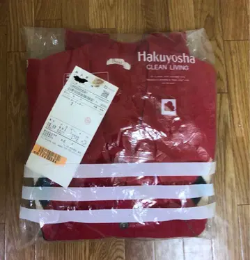 새상품급 papas 파파스 가디건 레드 화이트 백양사에서 클리닝 완료