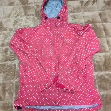 THE NORTH FACE 물방울 패턴 레인코트? 여성용