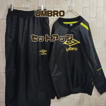 엄브로 나일론 자켓 셋업 피스테 블랙 금