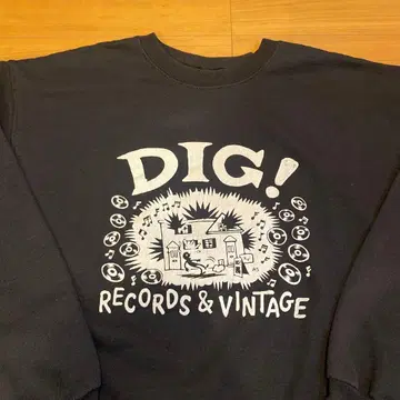 DIG!RECORD&VINTAGE 맨투맨 L 사이즈