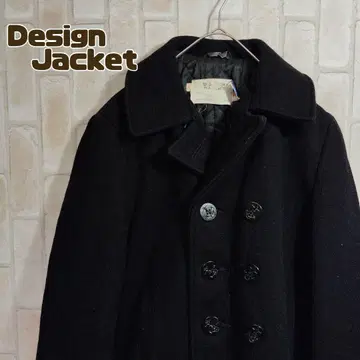 샷 Schott 피 코트 블랙