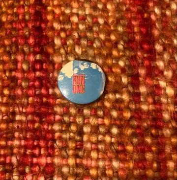 빈티지 레어 Run-D.M.C. 캔뱃지 HIPHOP rap