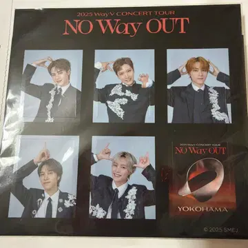 WayV 2025 NO Way OUT 사진 스티커 요코하마