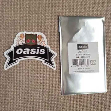 새상품 Oasis 30주년 특별전 스티커