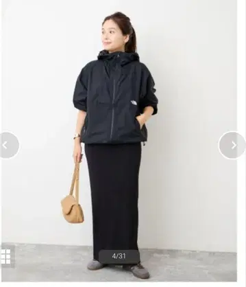 저널 스탠다드 울라이크 하리누키 롱 스커트 블랙